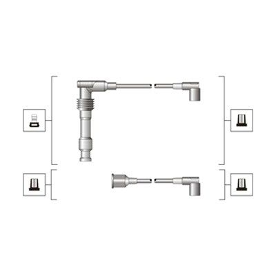 Комплект проводів високої напруги, Magneti Marelli 941319170123