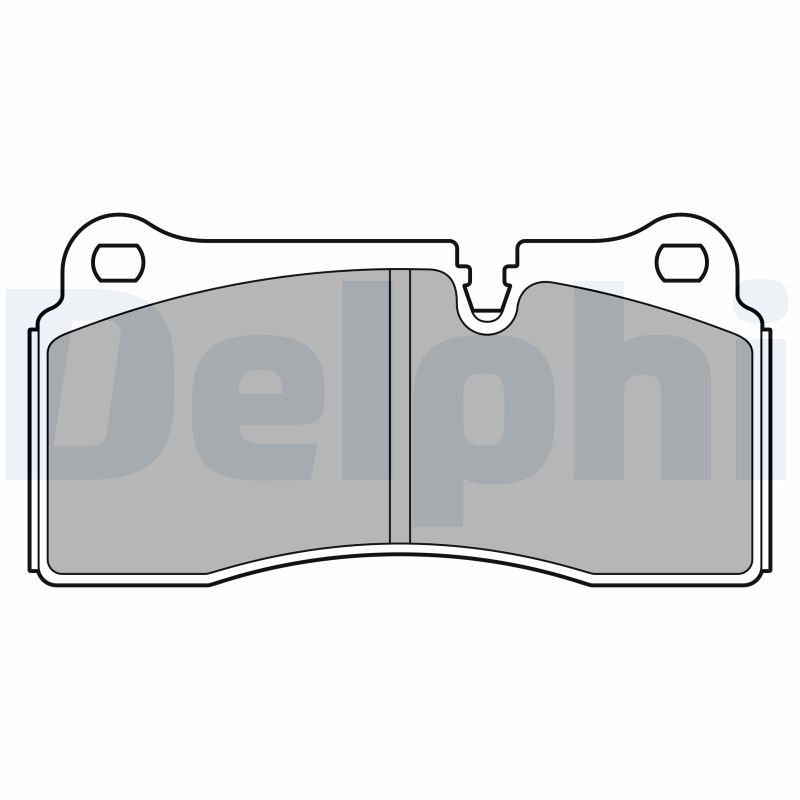 Delphi LP3595 Brake Pad Set, disc brake
