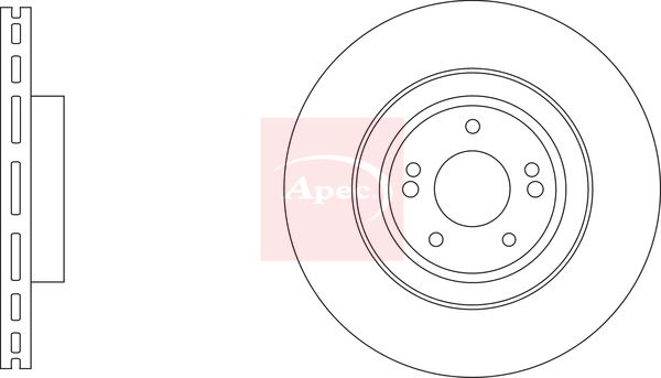 APEC Brake Disc DSK3457