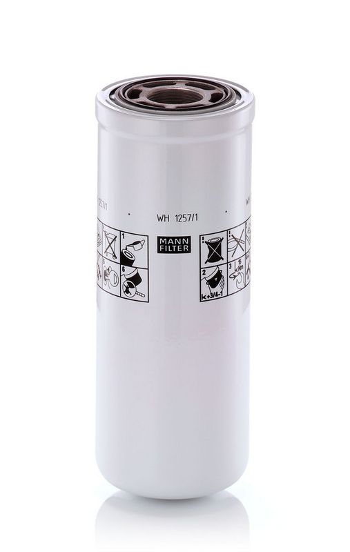 Filtru, sistem hidraulic primar WH 1257/1 MANN-FILTER