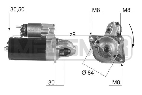 Стартер, Messmer 220435A