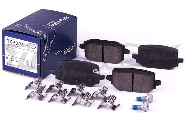 TOMEX Brakes TX 60-73 Brake Pad Set, disc brake