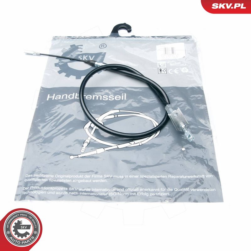 ESEN SKV 25SKV886 Cable Pull, parking brake