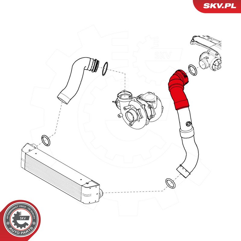 Laadimisõhu voolik, ESEN SKV 43SKV121