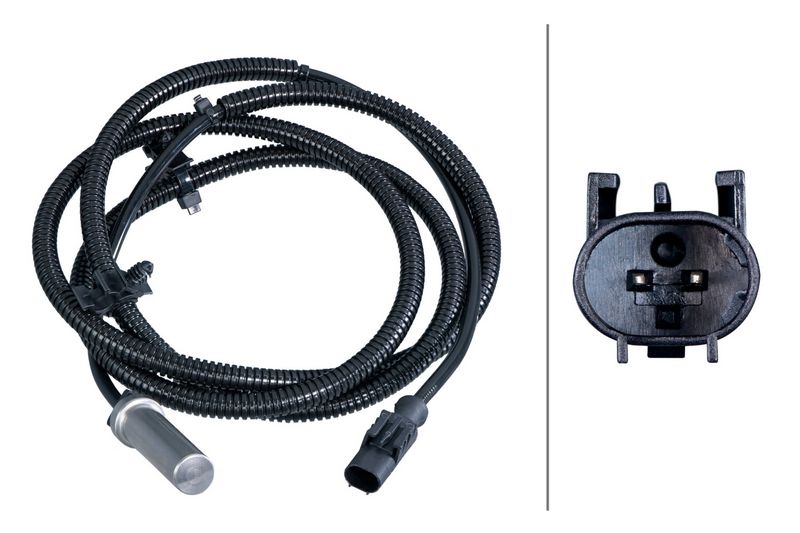Product Devējs, Riteņu griešanās ātrums HELLA 6PU 358 417-511 Image