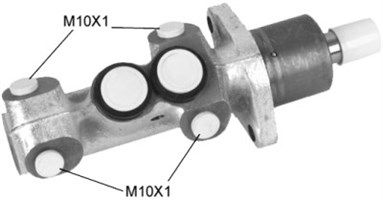 ANDEL A5192 - Master Cylinder, Brakes