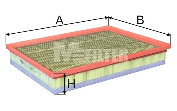 Повітряний фільтр, фільтрувальний елемент, Master/Mascott 3.0dCi 02-, Mfilter K7053