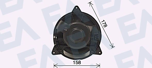 Motor eléctrico, ventilador habitáculo