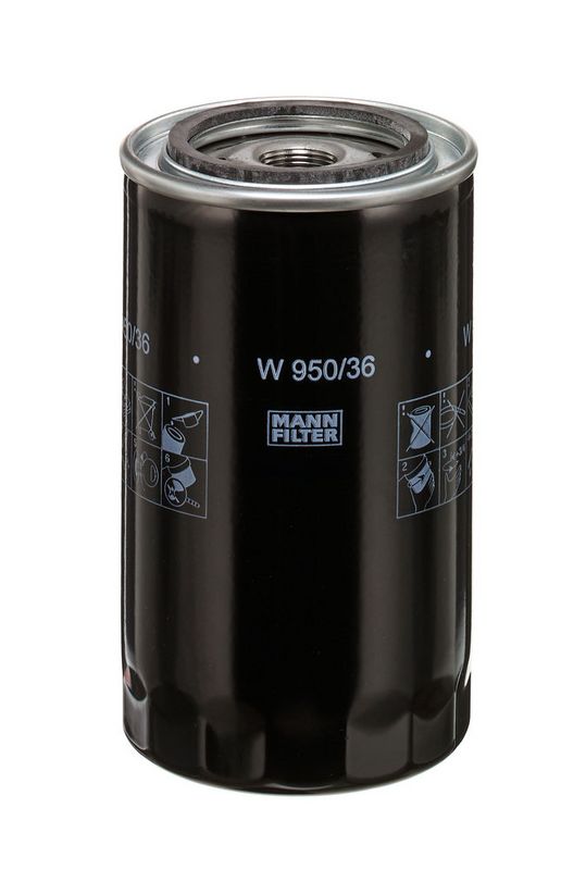 Filtru ulei W 950/36 MANN-FILTER