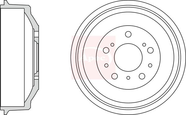 APEC Brake Drum DRM9993