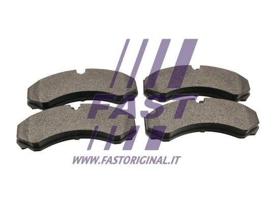 Brake pads front/rear without sensor