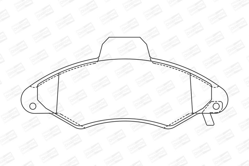 CHAMPION Plaquettes de frein à disque 571964CH