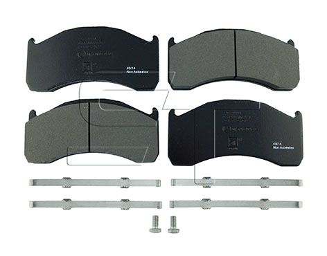 Sada brzdových destiček, kotoučová brzda 03.120.8700.361