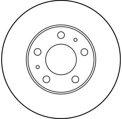 TRW DF2722 Brake Disc