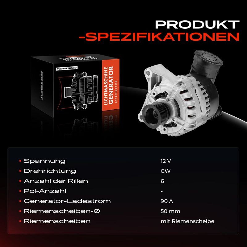 Frankberg 5481FB0001927 Alternator