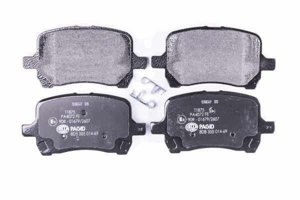 HELLA PAGID 8DB 355 014-691 Brake Pad Set, disc brake