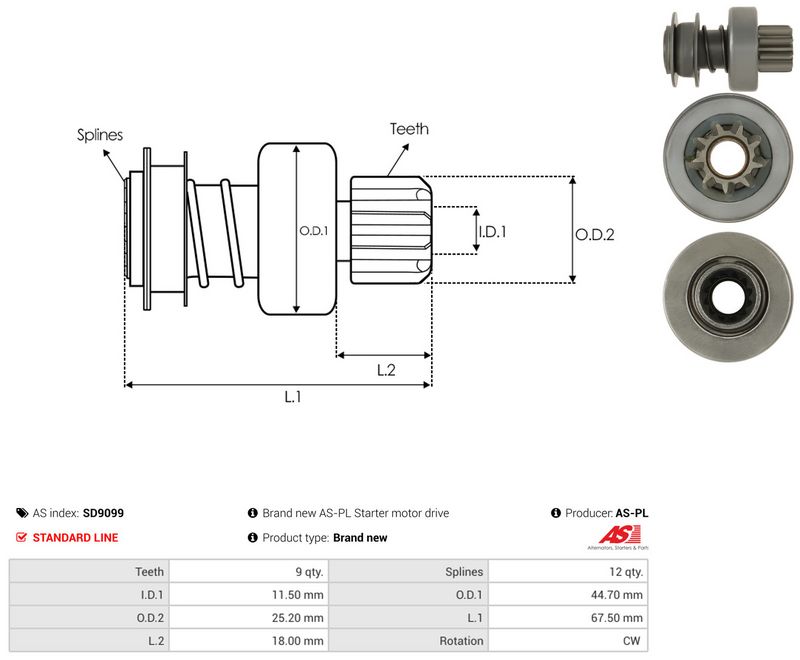 Vabajooks, starter, AS-PL SD9099