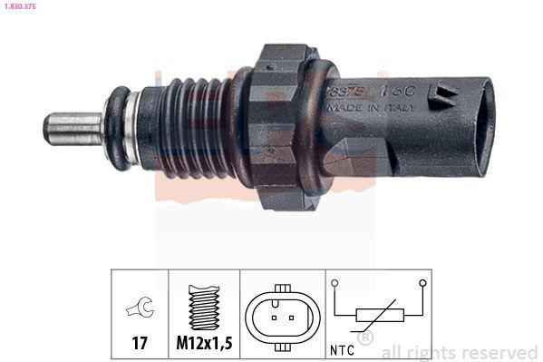 Sensor, temperatura del refrigerante