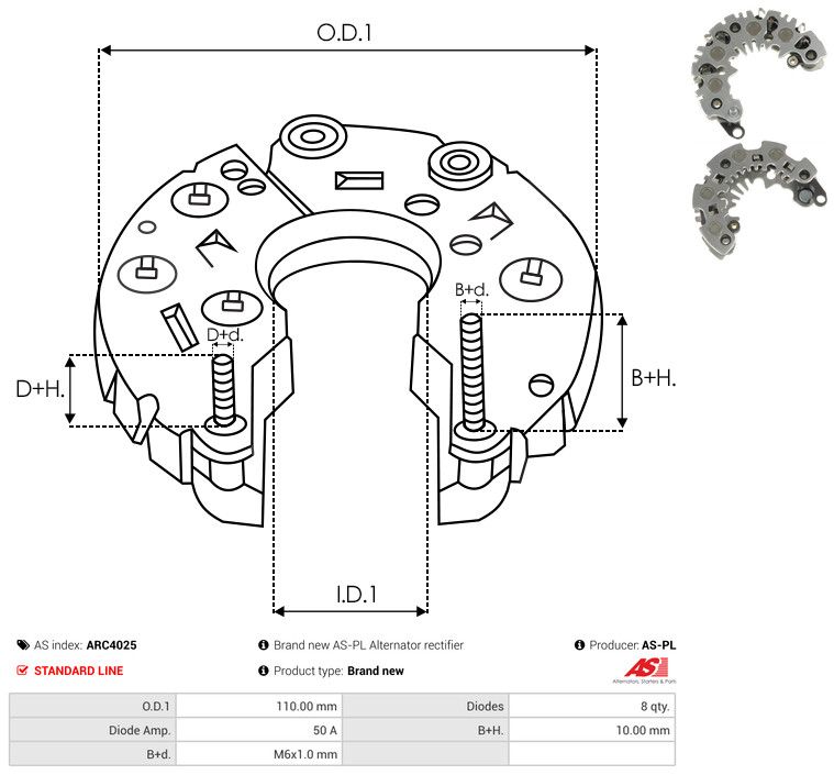 Seadistaja, generaator, AS-PL ARC4025