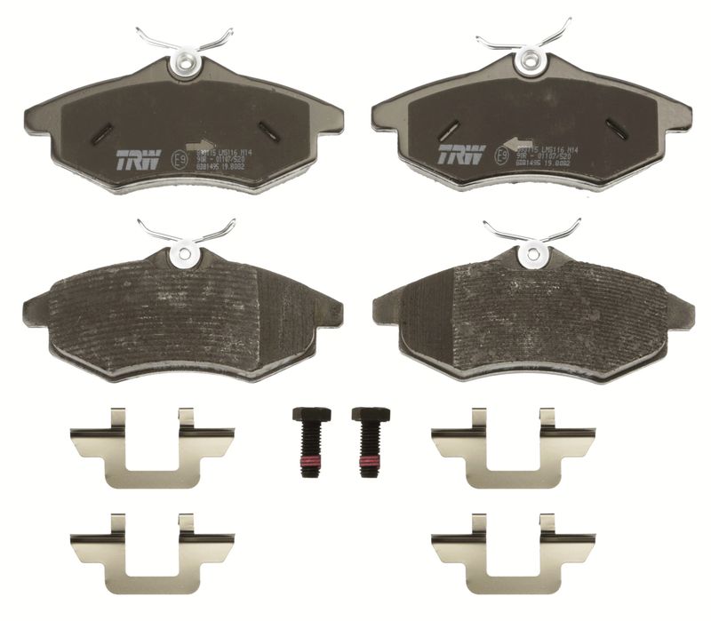 TRW GDB1495 Brake Pad Set, disc brake