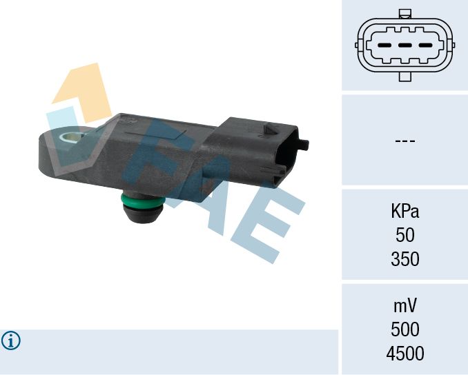 Датчик, тиск наддування, Fae 15092