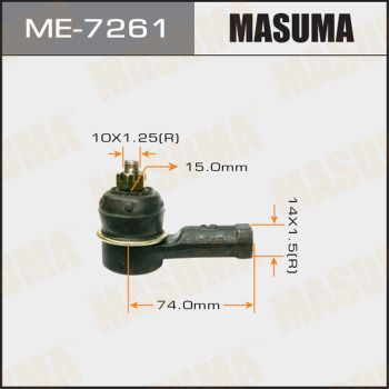 Наконечник, поперечна кермова тяга, Masuma ME-7261