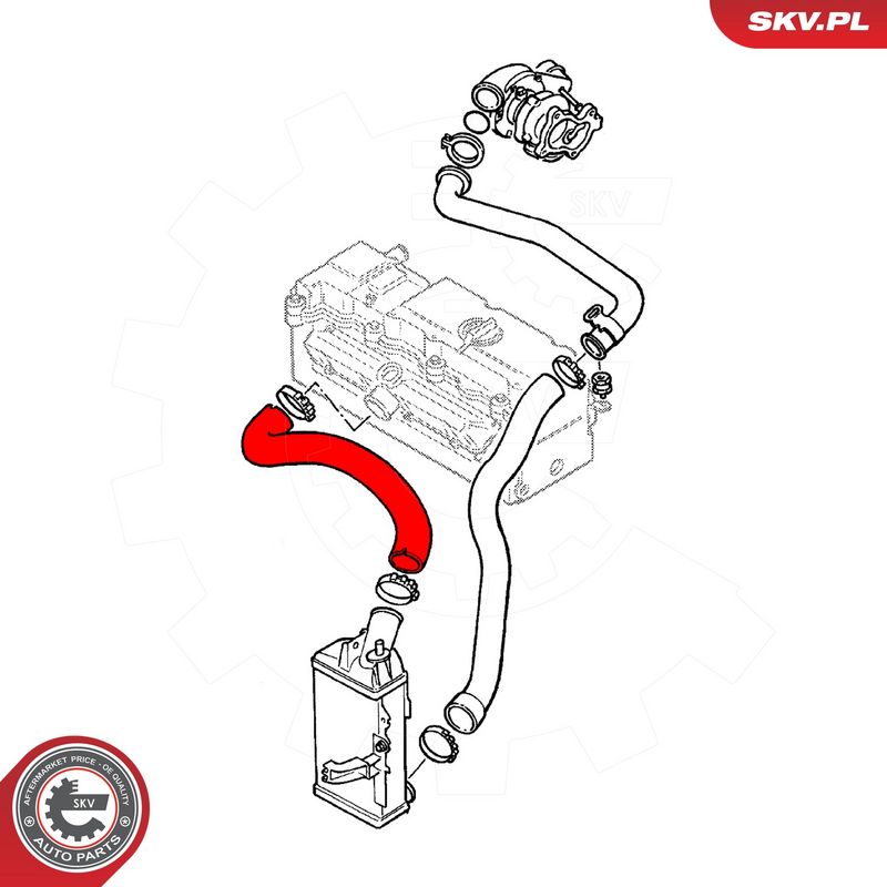 Laadimisõhu voolik, ESEN SKV 43SKV283