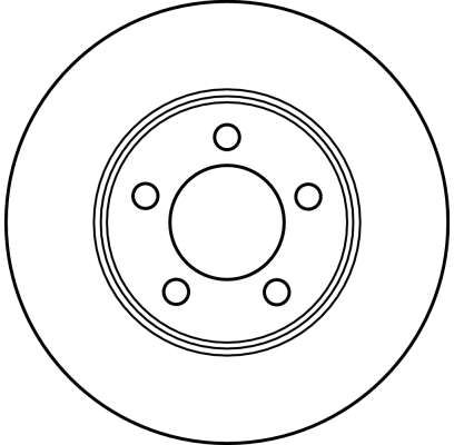 Тормозной диск TRW