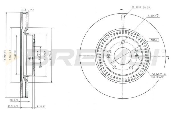 This part match OEM code: 51712-J5250
