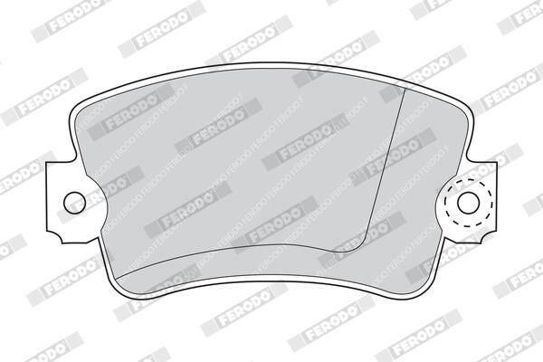 FERODO Plaquettes de frein à disque FVR179
