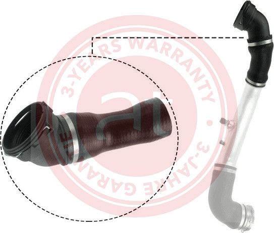 at autoteile germany Töltőlevegő cső at20278