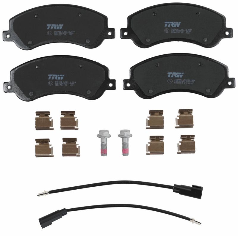 TRW GDB1724 Brake Pad Set, disc brake