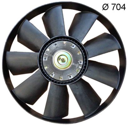 Product Image - Koelventilatorwiel - CFF408000P - MAHLE