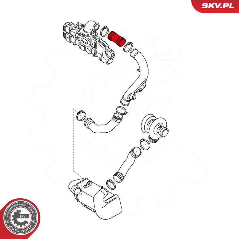 Laadimisõhu voolik, ESEN SKV 24SKV878