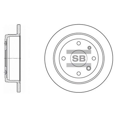 Гальмівний диск, Hi-Q SD3008