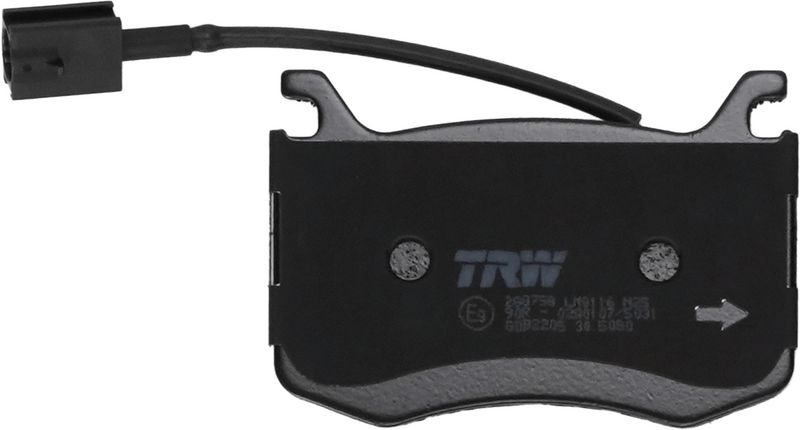 TRW Plaquettes de frein à disque GDB2205