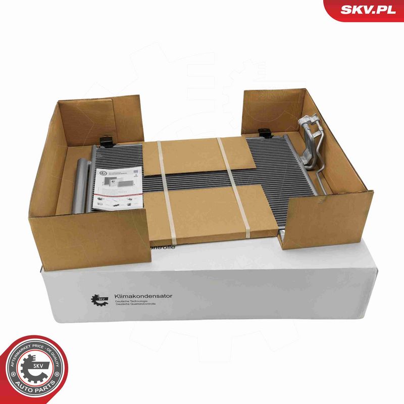 ESEN SKV 86SKV651 Condenser, air conditioning