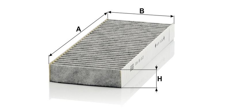 Filter, salongiõhk, MANN-FILTER CUK 26 013-2