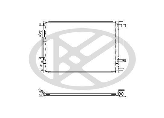 Kondensator, Klimaanlage