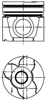 Product Image - Zuiger - 40307600 - KOLBENSCHMIDT