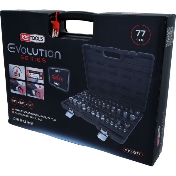 Padrunvõtmete komplekt, KS TOOLS 911.0077