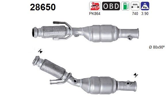 This part match OEM code: 1705ZQ