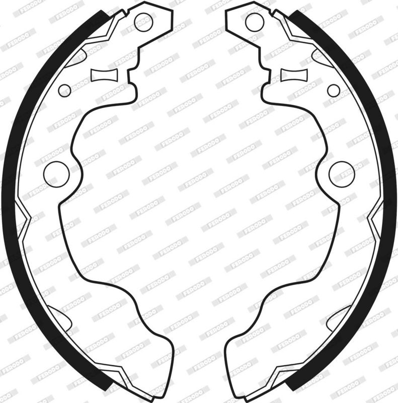 Juego de zapatas de frenos