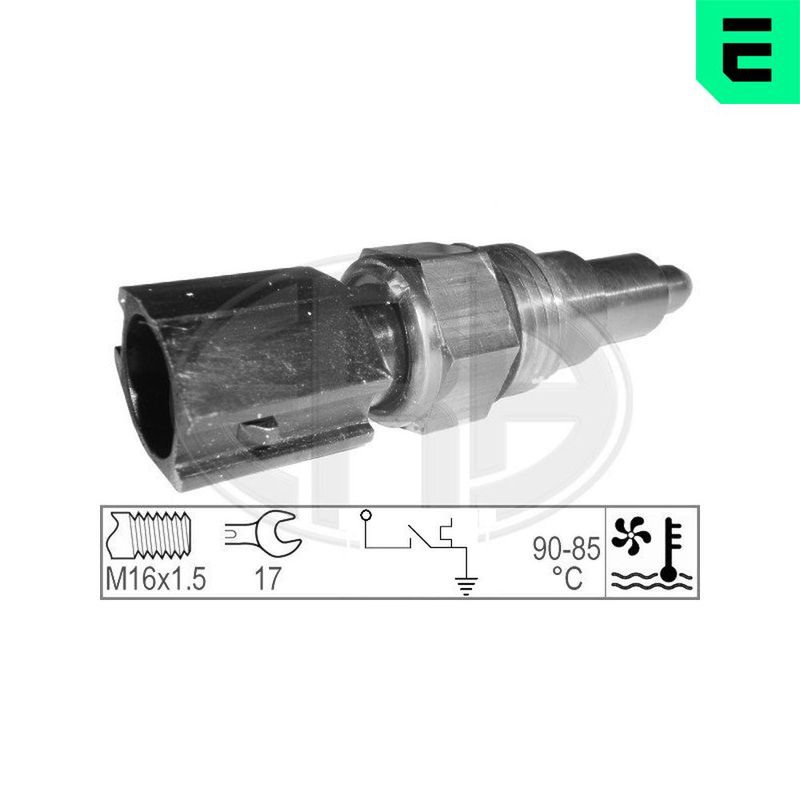 Термовимикач, вентилятор радіатора, Era 330195