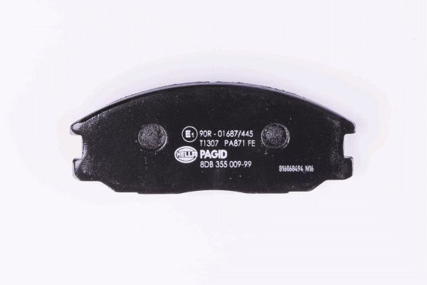 HELLA 8DB 355 009-991 Brake Pad Set, disc brake