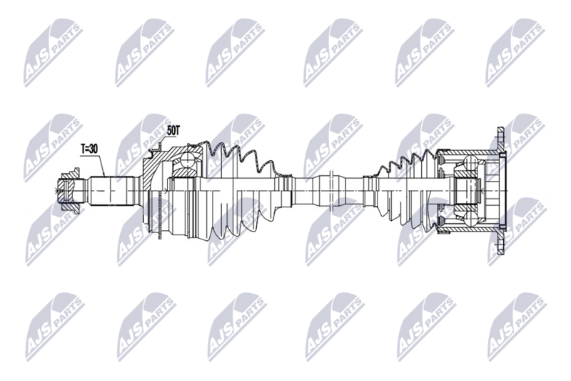 NTY NPW-MS-112 Drive Shaft