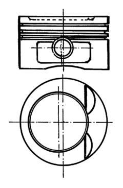 KOLBENSCHMIDT dugattyú 90037620