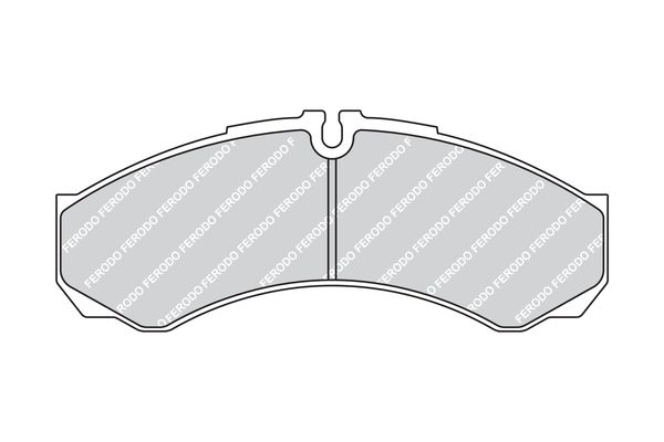 FERODO FVR1315 Brake Pad Set, disc brake