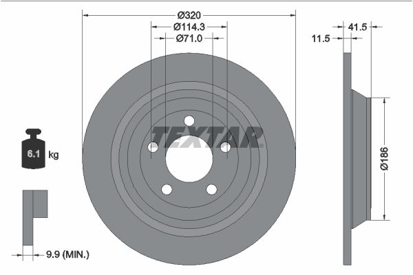 This part match OEM code: 2032487