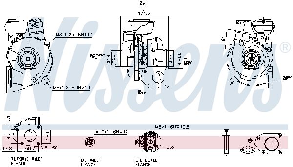 NISSENS 93793 Charger, charging (supercharged/turbocharged)